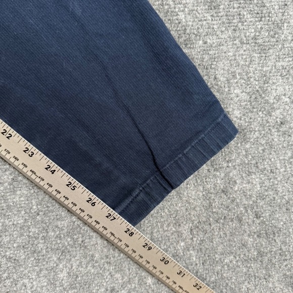 Brooks Borther Pants W34 L30 Blue Casual Chino Utility Straight Leg Stretch Mens - Picture 11 of 11